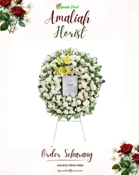 Krans Bunga Duka Sukorini